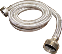 Plumb Pak PP23821 Washing Machine Hose, 3/4 in FHT x FHT, Stainless Steel