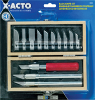 X-Acto X5282 Knife Set; Carbon Steel Blade