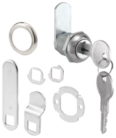 Defender Security U 9941KA Lock, Cam, Keyed Lock, Y11 Yale Keyway, Stainless