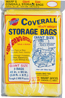 Wrap's Banana Bags CB-45 Storage Bag, Giant, Plastic, Yellow, 45 in L, 96 in