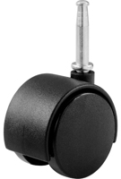 Shepherd Hardware 9402 Swivel Caster, 40 lb Weight Capacity, 1-5/8 in Dia