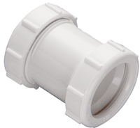 Plumb Pak PP20554 Sink Drain Coupling, 1-1/2 in, Slip Joint, PVC, White