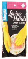 SPONTEX 69981 Extra-Flexible Protector Gloves, S, Latex, Yellow