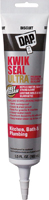 DAP KWIK SEAL ULTRA 18916 Siliconized Sealant, Biscuit, 0 to 150 deg F, 5.5