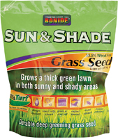 Bonide 60222 Sun and Shade Grass Seed; 3 lb Bag