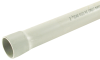 JM Eagle 67496 Rigid Conduit, 2 in, 10 ft L, PVC