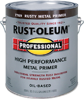 RUST-OLEUM PROFESSIONAL 7769402 Rusty Metal Primer, Flat, Flat Rusty Metal