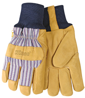 Heatkeep 1927KW-XL Protective Gloves, Men's, XL, Wing Thumb, Knit Wrist