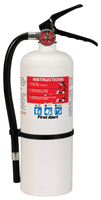 FIRST ALERT HOME2 Rechargeable Fire Extinguisher, 5 lb Capacity,