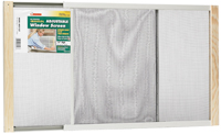 Frost King W.B. Marvin AWS1537 Window Screen, 15 in L, 21 to 37 in W,