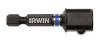 IRWIN 8786618 Impact Socket Adapter, 1/2 in Drive, Square Drive, 2 in L, HCS