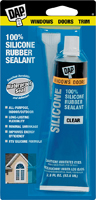 DAP 7079800753 Window and Door Sealant, Clear, -40 to 400 deg F, 2.8 fl-oz