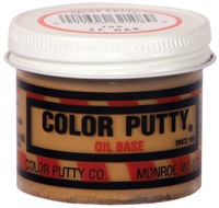 COLOR PUTTY 108 Wood Filler, Color Putty, Mild, Light Oak, 3.68 oz Jar