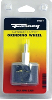 Forney 60051 Grinding Wheel, 1 x 1-1/2 in Dia, 1/4 in Arbor/Shank, 60 Grit,