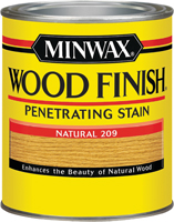 Minwax Wood Finish 70000444 Wood Stain, Natural, Liquid, 1 qt, Can