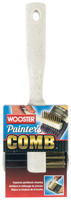 WOOSTER Painter's Comb 1832 Brush Comb, 1 in L Trim, Brass Trim,