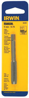 IRWIN 8343 Thread Tap, 12 mm- 1.5 Thread, Plug Tap Thread, 4-Flute, HCS