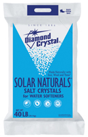 Cargill Diamond Crystal Solar Naturals 100012411 Salt Pellets, 40 lb Bag,
