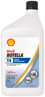 Shell Rotella 550049483 Motor Oil, 15W-40, 1 qt Bottle