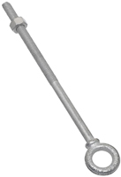 National Hardware N245-183 Eye Bolt, 1/2-13 Thread, 5-7/8 in L Thread, 1 in