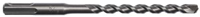 IRWIN 322022 Hammer Bit Drill Bit, Twist Flute, 4 in L Flute, SDS Plus