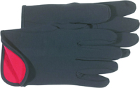 BOSS 4027 L Protective Gloves, L, Straight Thumb, Knit Wrist Cuff,