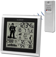 La Crosse 308-1417 Weather Station, LCD Display, 32 to 99 deg F, 10 to 99 %,