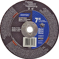 NORTON 07660789097 Cut-Off Wheel, 24-Grit, Very Coarse, Aluminum Oxide, 7 in