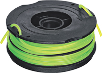 Black+Decker DF-080 Dual Line Spool, 0.08 in Dia, 30 ft L, Green