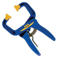 IRWIN 59100CD Handi-Clamp, 75 lb Clamping, 1-1/2 in D Throat, Resin