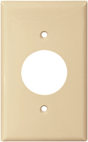 Eaton Wiring Devices 5131V-BOX Single Receptacle Wallplate, 4-1/2 in L,