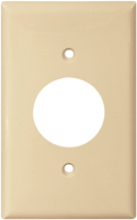 Eaton Wiring Devices 5131V-BOX Single Receptacle Wallplate, 4-1/2 in L,