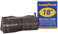 KENT 91076 Bicycle Tube, Black, For: 18 x 1-3/4 in to 2-1/8 in W Bicycle