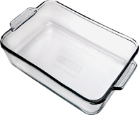 Oneida Oven Basics Series 819354OB11 Cake Pan, Square, 8 in OAL, Glass