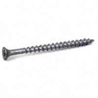 ProFIT 0282158 Deck Screw, #8 Thread, 2-1/2 in L, Coarse Thread, Bugle Head,