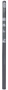 NEW YORK WIRE 33107 Insect Screen, 7 ft L, 48 in W, Fiberglass, Charcoal