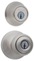 Kwikset 690P15CP6ALRCSK6 Knob Lockset, 3 Grade, Keyed Key, Satin Nickel,