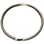 Hy-Ko KB105 Split Key Ring, 1 in, Tempered Steel