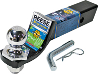 REESE TOWPOWER 21543 Interlock Towing Starter Kit; Steel; Black/Chrome;