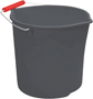 Quickie 2077957 Bucket; 11 qt Capacity; Plastic; Gray