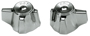 Danco 80680 Knob Faucet Handle, Metal/Zinc, Chrome