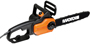 Worx WG305 Electric Corded Chainsaw, 120 V, 8 A, Up to 28 in