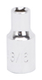 Vulcan MT6481683 Drive Socket, 3/16 in Socket, 1/4 in Drive, 6-Point, Chrome