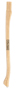 Vulcan 34488 Axe Handle, 36 in L, Hickory Wood, For: Replacement Handle for