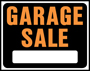 HY-KO Hy-Glo Series SP-110 Jumbo Identification Sign, Garage Sale,