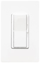 Lutron Diva DVW-600PH-WH Dimmer, 220/240 V, 600 W, Halogen, Incandescent