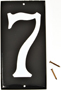 HY-KO CA-25/7 House Number; Character: 7; 3-1/2 in H Character; White