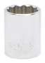 Vulcan MT6517445 Drive Socket; SAE Measuring; 1/2 in Drive; 12-Point; 7/8 in