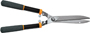 FISKARS 391814-1001 Hedge Shear, Serrated Blade, 10 in L Blade, Carbon Steel