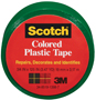 Tape Plastic Green 3/4x125in